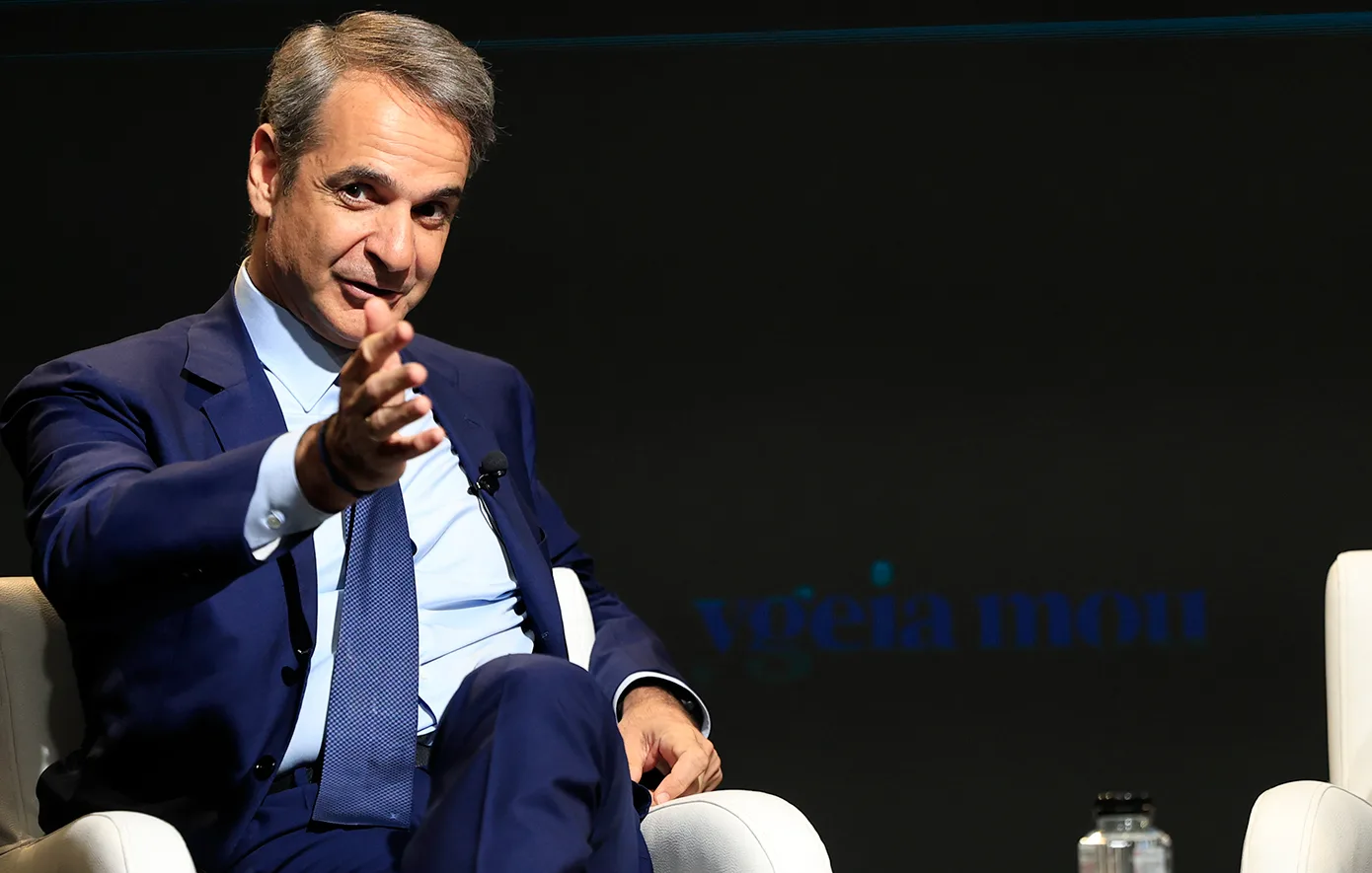 Ο πρωθυπουργός Μητσοτάκης για το κόμμα Τσίπρα, αναφερόμενος σε πειράματα με αυτόκλητους σωτήρες 1 mitsotakis ygeiamou3
