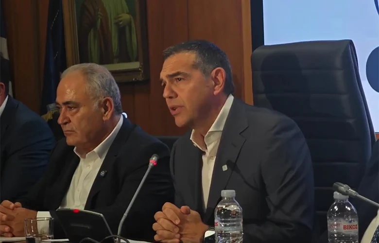 Επίσκεψη Τσίπρα στο Επαγγελματικό Επιμελητήριο με αναφορές στην ανάγκη πολιτικής αλλαγής για τις μικρομεσαίες επιχειρήσεις. 1 TSIPRAS